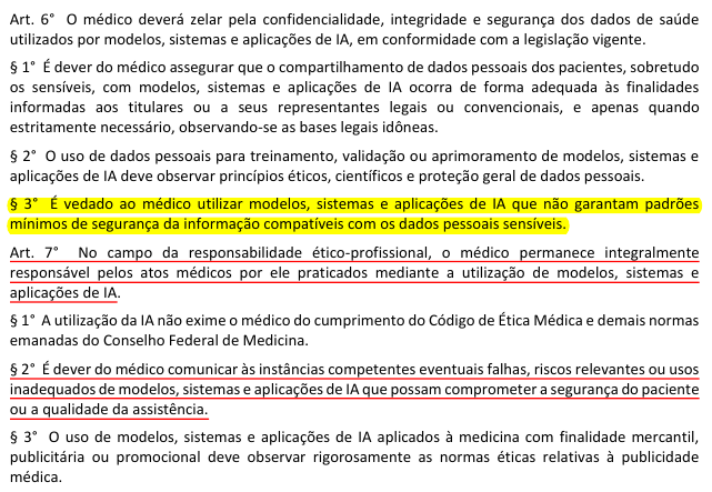Resolução do CFM - deveres