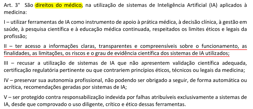 Resolução do CFM - direitos