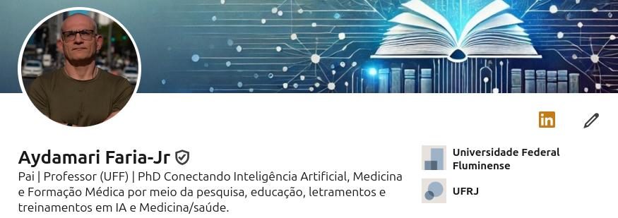 LinkedIn do Dr. Aydamari
