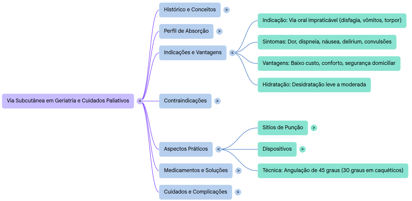 Mapa mental gerado pelo NotebookLM